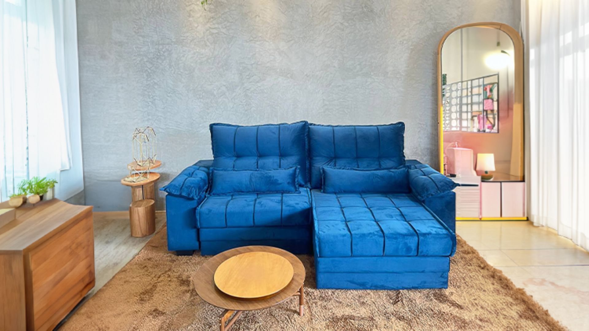 Sofás Modernos: a peça chave na decoração da sala