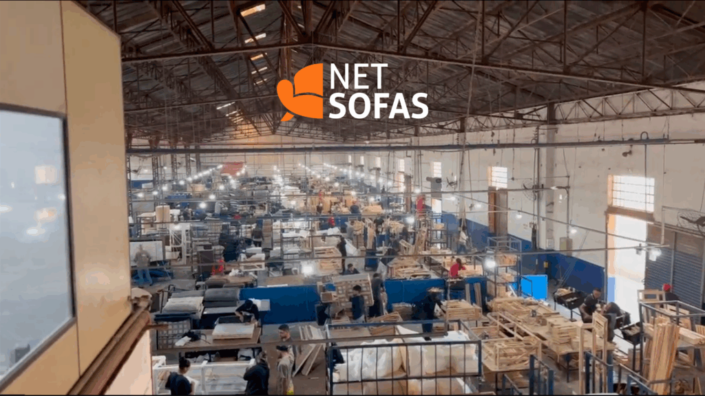 sofá direto da fábrica