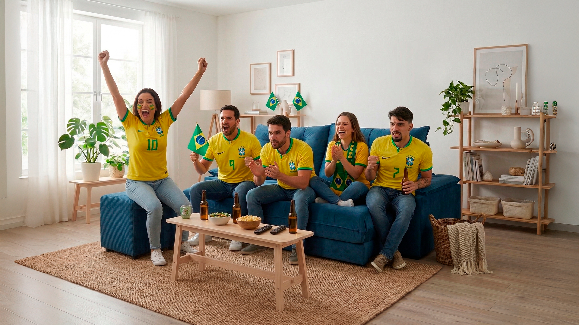 O Conforto do Herói: O Sofá Ideal para Aguentar a Prorrogação